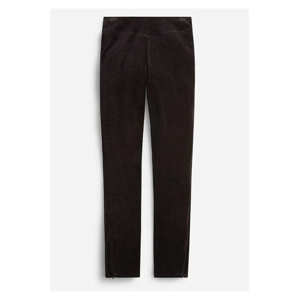 J. Crew Italian Stretch Velvet Leggings M Black